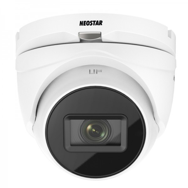 NEOSTAR 8.0MP 4K UHD EXIR TVI / CVI / AHD / CVBS Eyeball-Kamera, 3840x2160p, 2.7-13.5mm Motorzoom