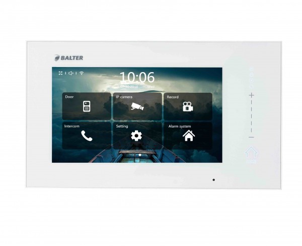 Balter ERA-IP71M Monitor Weiß mit 7&quot; Display für ERA Videotürsprechanlage